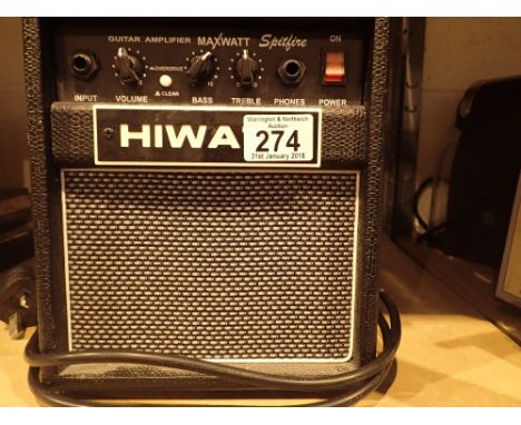 Small Hi Watt amplifier for guitar practice