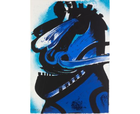 JOHN CHRISTOFOROU (Greece, 1921 - United Kingdom, 2914).Untitled, 1992, from the "Suite Olympic Centennial".Lithograph on 270