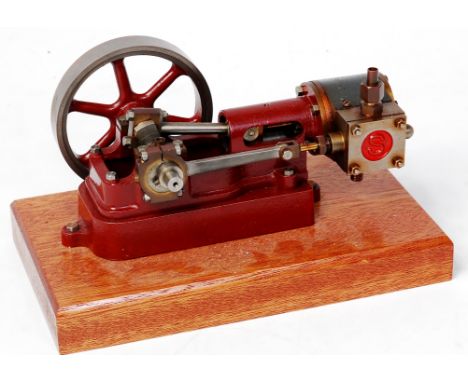 Stuart Turner No.10H horizontal engine, comprising of cast iron cylinder with cast in steam and exhaust parts, connecting rod