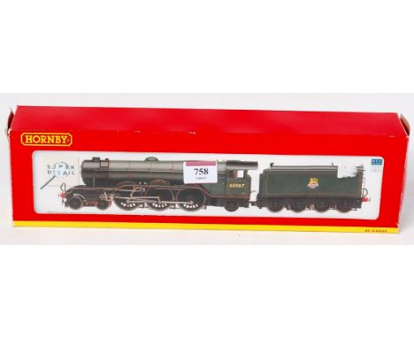A Hornby R2617 BR green class A3 engine and tender 'Ladas' DCC ready (G-BG)