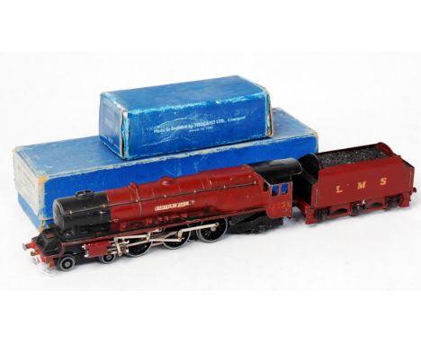 A Hornby Dublo EDL2 'Duchess of Atholl' engine and tender with instructions, good for age (G-BFG)