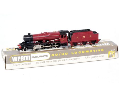 A Wrenn Railways W2272 2-8-0 freight engine, LMS maroon No. 8016, packer No. 1 on box base