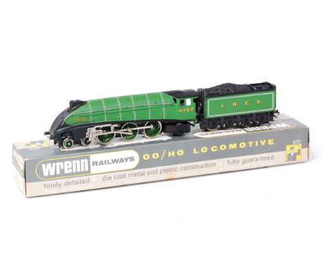 A Wrenn Railways W2209 LNER lined green class A4 engine and tender 'Golden Eagle' with instructions (NM-BNM)