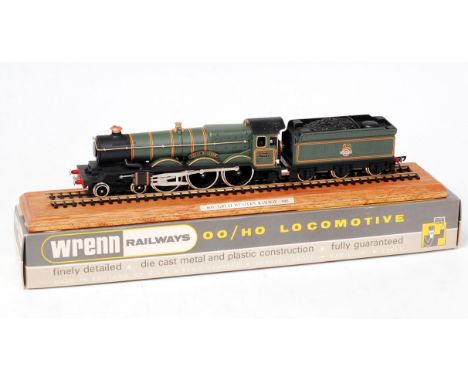 A Wrenn Railways limited edition W2400 BR green castle class engine and tender 'Great Western' with certificate 238/250 to ce