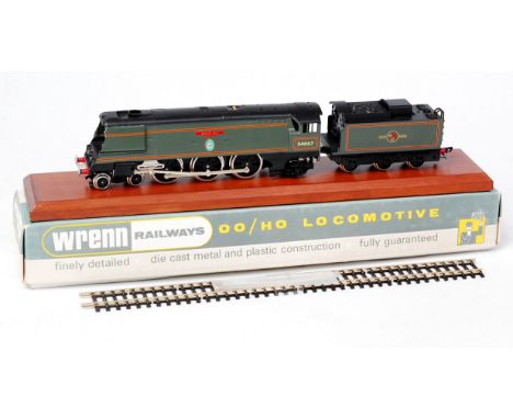 A Wrenn Railways limited edition 24/250 W2416 streamlined BR green 'Biggin Hill' B of B class engine and tender with instruct