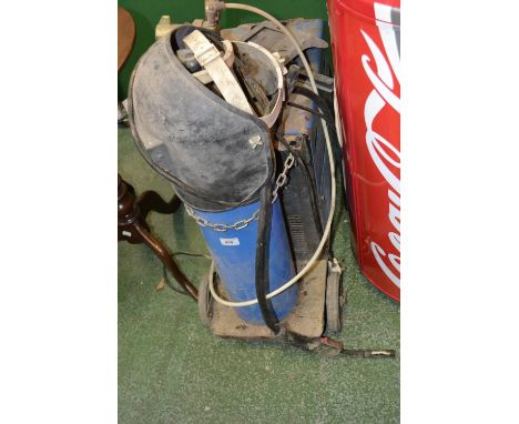 Tools - a Nu-Mig15S Mig welding machine and visors