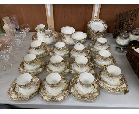 A JAPANESE 'NORITAKE' TEA SERVICE 