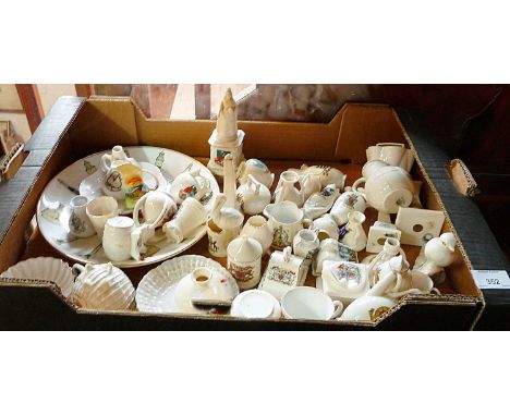 Good, large collection of Goss crested china including Goss collectors anniversary plate.