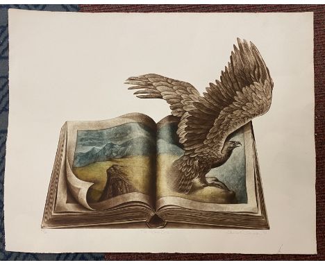SUSANE JAMESON PRINT - THE PICTURE BOOK 70CMS X 54CMS