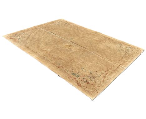 A Tapestry carpet second French Empire design (faded) 178 x 180 cm 