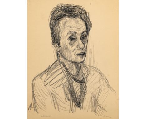 Ehrlich, GeorgWien, 1897 - Luzern, 1966Versch., o. R.2 Bl.: "Selbstbildnis", 1923;, "Portrait Erwin Faber", 1919. Eine schwar