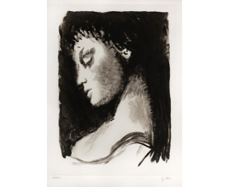 Guttuso, RenatoBagheria, 1912 - Rom, 1987Kartonformat: 36 x 59,5 x 8 cm"Guiseppe Ungaretti - Renato Guttuso. Zeichnungen 1930
