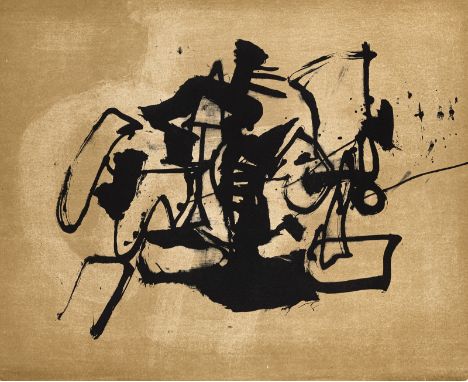 Basadella, AfroUdine, 1912 - Zürich, 1976Blattgröße: 50,5 x 65,5 cm; 40,5 x 48,5 cm, o. R."Museo Hamburg", 1964. Farblithogra