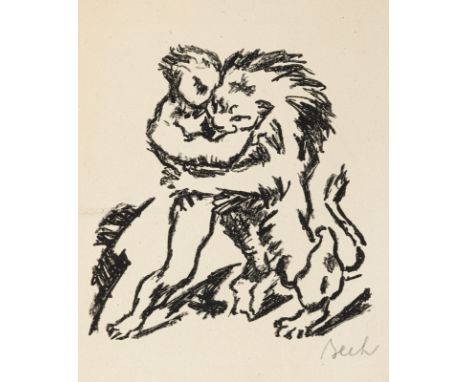 Beeh, RenéStraßburg, 1886 - 1922Versch., o. R.3 Bl.: Ohne Titel. Lithografie auf Papier. Alle in Bleistift unten rechts signi