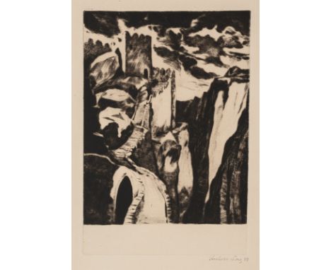Steiner-Prag, HugoPrag, 1880 - New York, 1945Versch., o. R.5 Bl.: Orientalische Szenen, 1923. Radierung auf Bütten. Alle in B