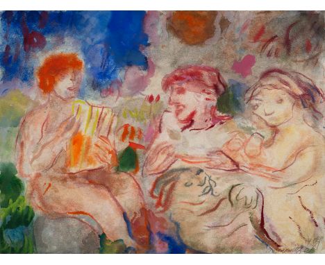 Henninger, ManfredBacknang, 1894 - Stuttgart, 1986Kassettenformat: 31,5 x 42,5 x 4,5 cm"Ovid - Mythen um Orpheus", 1966 - 196