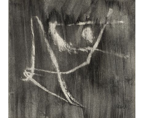 Winter, FritzAltenbögge, 1905 - Herrsching am Ammersee, 197618 x 19,2 cm, o. R.Ohne Titel, 1964. Mischtechnik auf Papier. In 