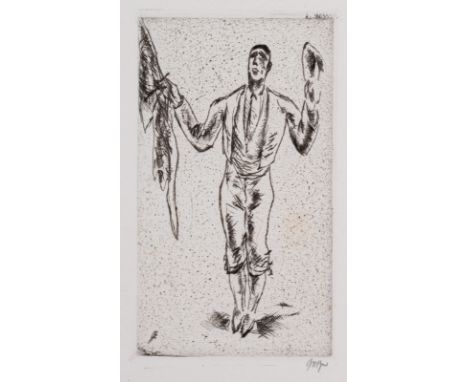 Geiger, WilliLandshut-Schönbrunn, 1878 - München, 1971Blattgröße: 25,3 x 29,4 cm, o. R.11 Bl.: Der Stierkampf. Radierung auf 