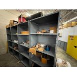 (8) SHELVES OF MRO CONTENTS