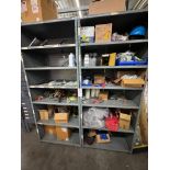 (2) SHELVES OF MRO CONTENTS