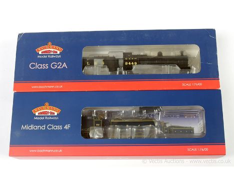 Bachmann OO Gauge pair of Steam Outline Locomotives consisting of Ref 31-880K limited edition 0-6-0 SD&amp;JR (Somerset &amp;