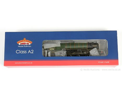 Bachmann OO Gauge 31-531 4-6-2 BR green A2 Class No.60536 "Trimbush", condition Mint in Near Mint to Mint box and complete wi