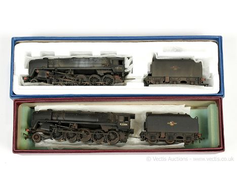 Bachmann OO Gauge reidentified 2-10-0 9F Class Locos (1) TMC renumbered 92124 and heavily weathered, condition Excellent Plus