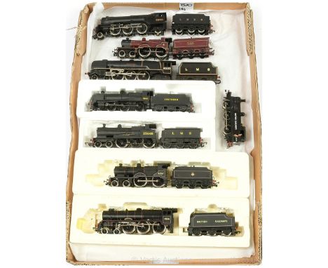 Mainline / Triang / Bachmann and other Commercial manufacturers OO Gauge group of Steam Outline Locomotives consisting of a 4