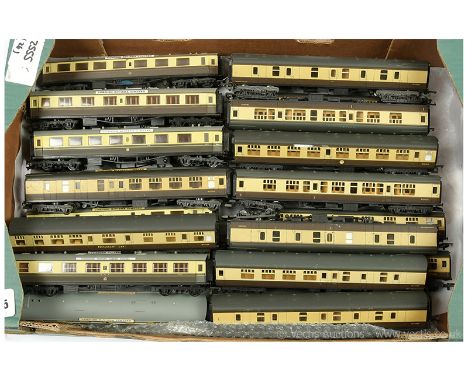 Lima / Airfix / Hornby OO Gauge a large group of GWR / BR Western Region Passenger Coaches and includes Restaurant Cars, Full