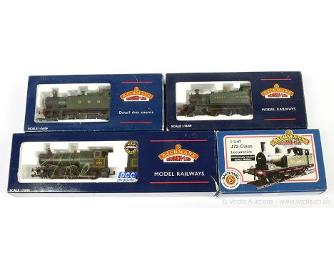 Bachmann OO Gauge group of Steam Outline Locomotives consisting of Ref 32-300DC 0-6-0 Loco and Tender BR lined green No.2244,