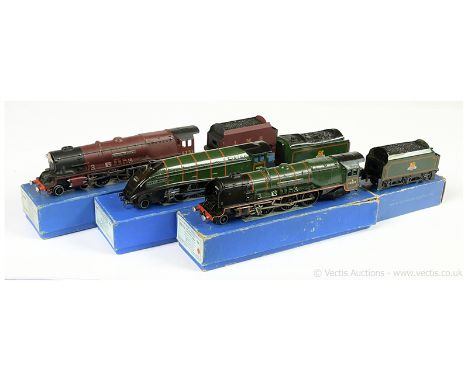 Hornby Dublo 3-rail Steam Locos comprising EDL2/D2 4-6-2 LMS maroon Princess Coronation Class Loco No.6231 "Duchess of Atholl