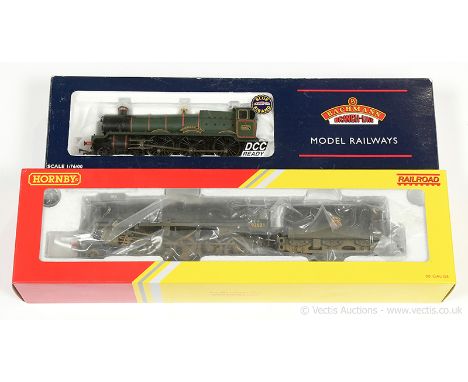 OO Gauge BR Steam Locos comprising Hornby (China) Railroad R3356 2-10-0 BR black Crosti Boiler 9F Class Loco No.92021 (this i