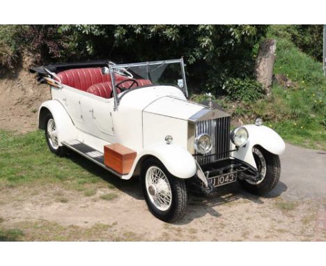 Registration No: GU 1043 Chassis No: GLN 7 MOT: ExemptRebodied 20hp with coachwork by H. Horsfield & SonFull weather equipmen