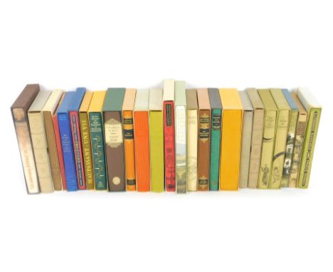 Folio Society. A collection of Folio Society books, comprising Cavendish Life of Wolsey, Jane Austen Persuasion, The Cream of