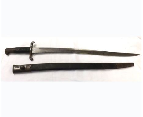 UK pattern 1856 Sword, Bayonet and Scabbard  
