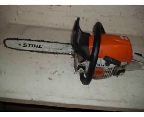 A STIHL PETROL CHAINSAW