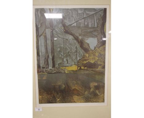 A FRAMED LIMITED EDITION PRINT TITLED "CROQUET II MARLBOROUGH" SIGNED TO THE LOWER RIGHT