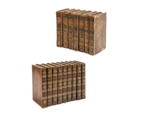 Shakespeare [William].The Works of Shakespeare. A. Bettesworth and C. Hitch et al, 1733, seven volumes, portrait frontis to f