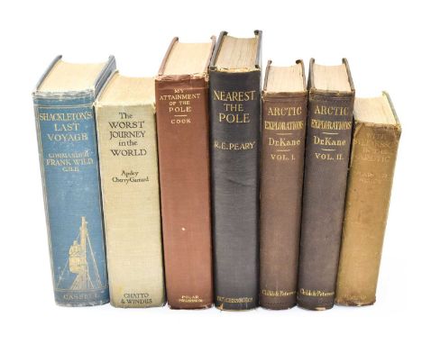 Polar Exploration.Wild (Frank), Shackleton's Last Voyage, The Story of the 'Quest'.Cassell, 1923, colour frontis, plates as c