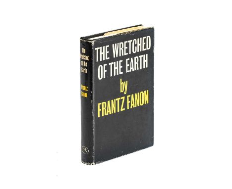 Fanon (Frantz).The Wretched of the Earth.MacGibbon &amp; Kee, 1965, first UK edition, offset tanning to two adjacent pages, t