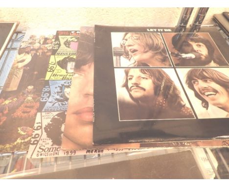 Mixed LPs including Beatles Sgt Pepper & Rolling Stones