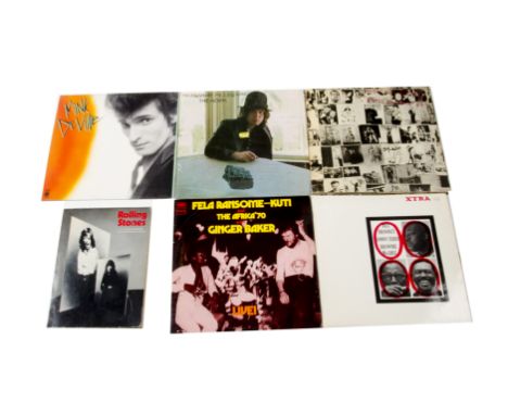 Rock / Pop / Sixties,  approximately forty LPs of various genres including Joe Cocker, Rolling Stones, The Eagles, Little Fea