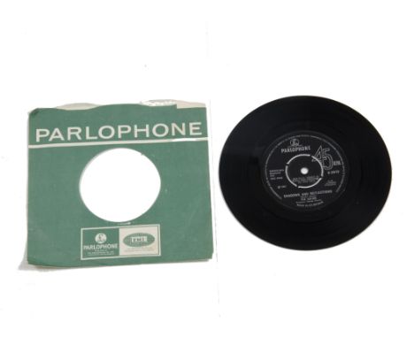The Action, Shadows And Reflections c/w Something Has Hit Me - Parlophone R 5610 UK 1967 7" single record EX-