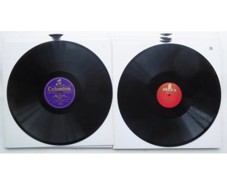 Vocal records, 12-inch: Forty-one, English language singers, by Ferrier, Irwin, Jordan, Johnston, Kennedy, Labette, McCormack