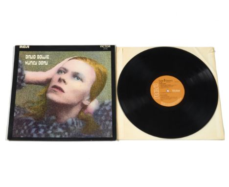 David Bowie, Hunky Dory LP - First UK Press in rare Laminated sleeve released 1971 on RCA - SF 8244 - No Gem Logo and no main