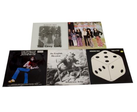 Folk / Psych, Five UK Release Albums: Brandywine Bridge (The Grey Lady and An English Meadow - Both Fully Signed), Medicine H
