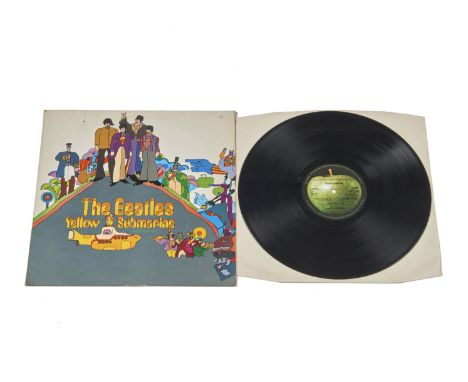 The Beatles, Yellow Submarine LP - Original UK First Pressing Stereo release 1969 on Apple - PCS 7070 - With Red Lines above 