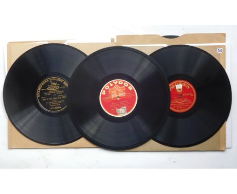 Vocal records, 10-inch: Twenty-three, by Farrar, Galvany, Alpar, Kurenko, Lotte Lehmann, Landop, Lenartsson, Lindsay, Manowar