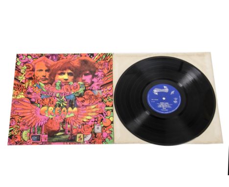Cream, Disraeli Gears LP - First UK Mono Pressing 1967 on Reaction (593003) with Label credits for Windfall and Apple Publish