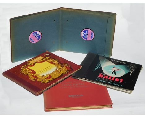 Orchestral records, 12-inch: seven albums (comp. cond or perf.) by Stravinsky, Hail McDonald, Rachmaninoff, William Walton; t